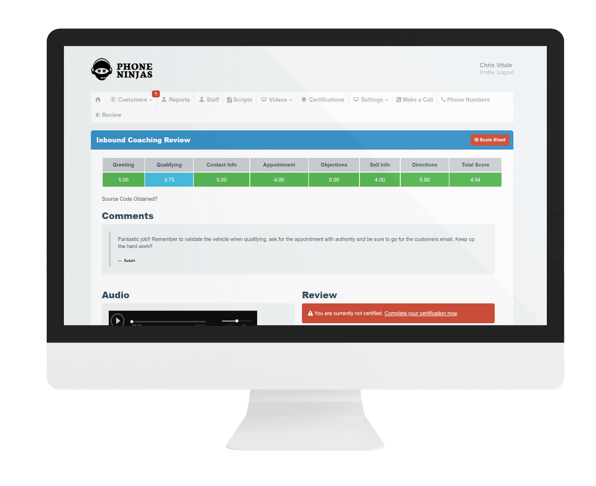 DASHBOARD ACCESS